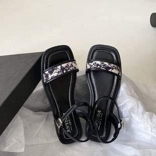 ��ЬŮ2025���¿��ļ��⴩����ʽ���Lƽ��ɳ��ͨ����ȹ���_�R��Ь