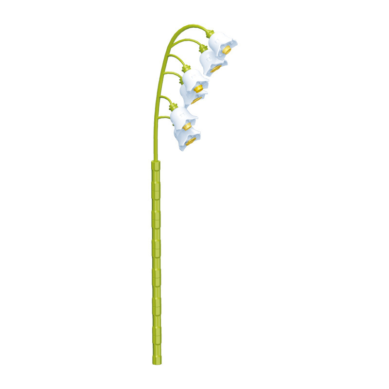 钻马积木花永生花束抱抱桶仿真花小颗粒积木DIY玩具七夕女生礼物|undefined