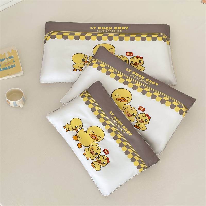 귀여운 오리가족-화이트