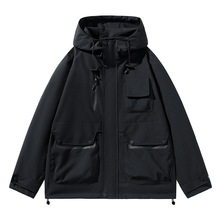 快手直播情侣防水冲锋衣夹克青年春秋季旅游外套上衣男装潮流