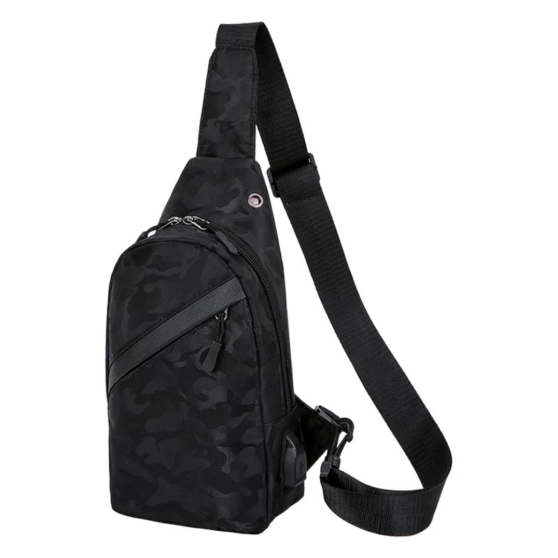 Chest Men's Backpack Chest Bag Casual Shoulder Crossbody Men's Bag Korean Style Trendy Camouflage Men's Small New Bag