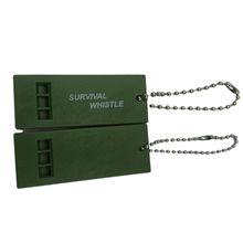 三频户外求生口哨 救生哨 急救哨 高音高频 地震救灾哨子