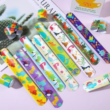 卡通啪啪圈硅胶拍拍器手带反光手腕带pvc儿童小礼品批发