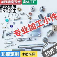 数控车床五金配件非标定做零件加工小件不锈钢黄铜铝合金铁塑胶