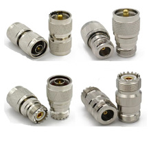 UHF PL259公头转L16/N母头 对讲机车载M头GPRS转接头射频RF连接器