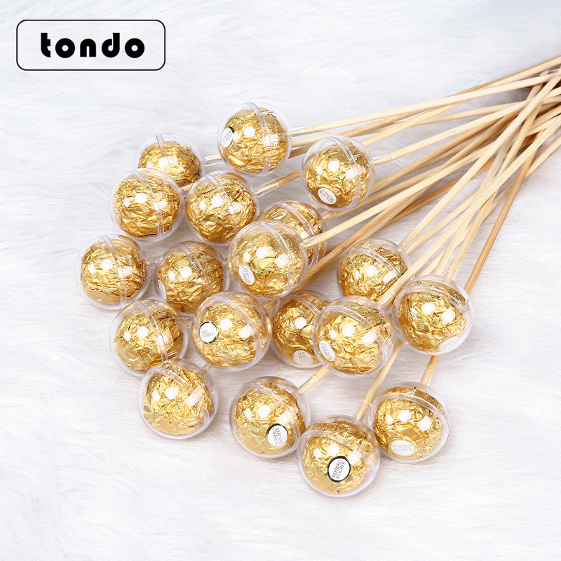 DIY Chocolate Bouquet Gift for Qixi Festival: Chocolate Stands, Bouquets, and Packaging Materials