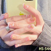 Nail stickers for manicure, fake nails for nails, accessory handmade, wholesale, ready-made product