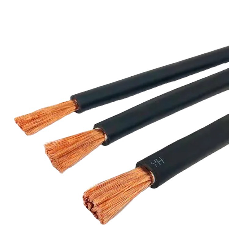 厂家直供YH 50平方橡套电焊机电缆国标铜芯焊把线钢结构用焊机线