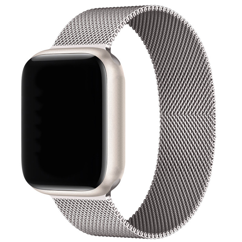 Aplicable Ultra2 Apple Apple Watch Milannis pulsera de acero inoxidable hebilla de absorción s10 pulsera