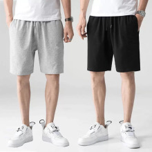 大码短裤男2021夏季五分裤薄款休闲运动裤宽松沙滩大裤衩马裤