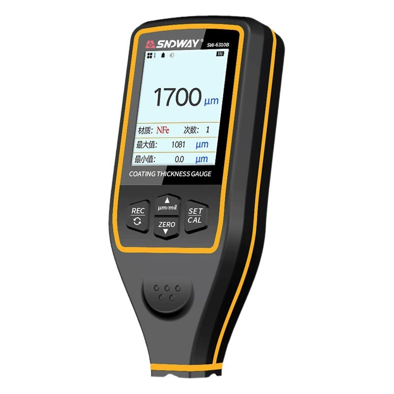 SNDWAY/Sedway Датчик толщины покрытия Датчик пленки для краски Датчик поверхности автомобильной краски Датчик краски Проверка толщины пленки