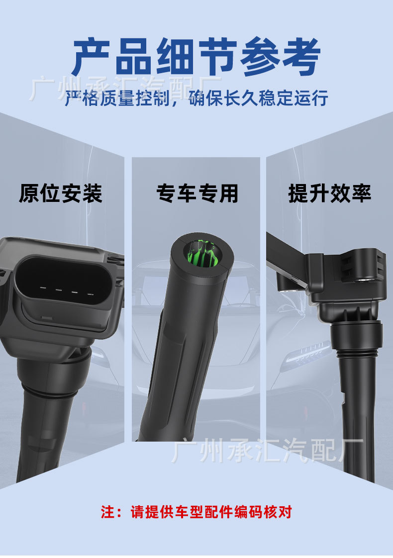 10163098 F01R00A053 Is Suitable for Mg Gs Ruiteng Hs Car Ignition Coil Accessories in Stock