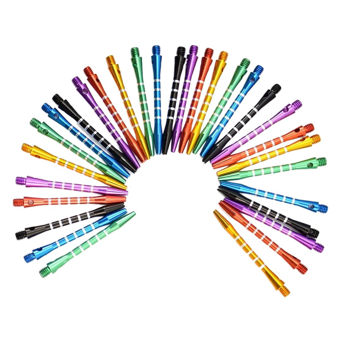 GOODARTS трансграничная доставка дротик стержень завод прямой 2BA алюминиевый стержень металлический стержень кольцо единая цена