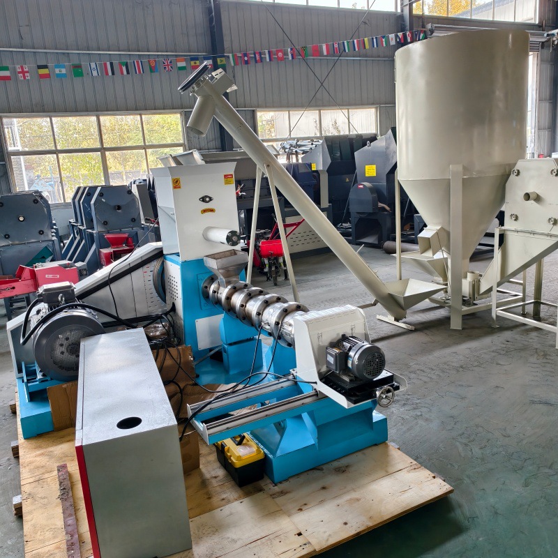 50 fish feed puffing machine deposit