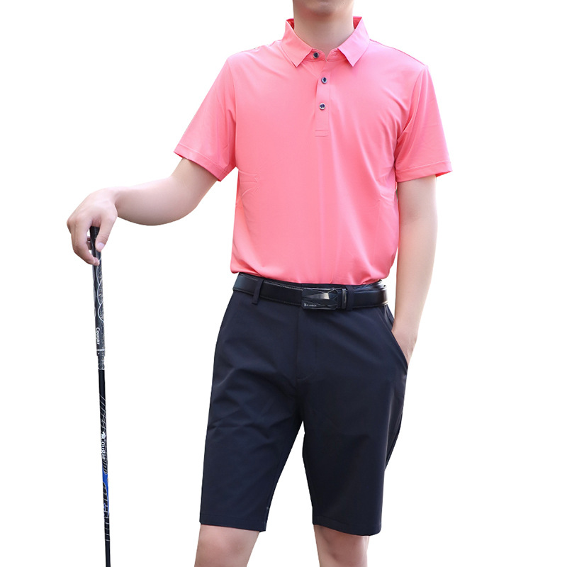 Ropa de golf pantalones cortos de secado rápido para hombres y mujeres Pantalones deportivos delgados 2024 Verano nueva entrega de una sola pieza