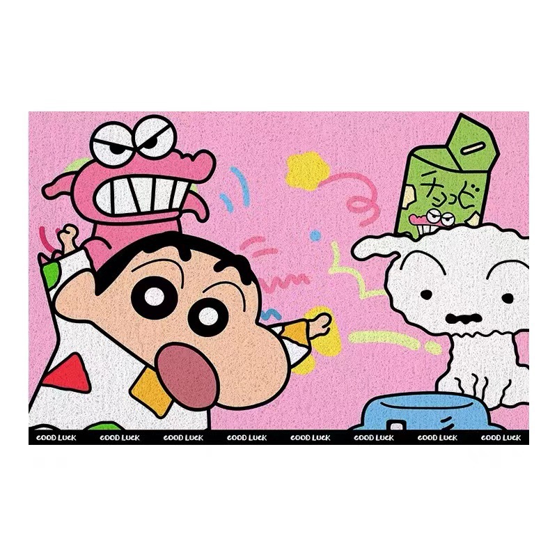 Baño doméstico absorción de agua almohadilla de pies de dibujos animados de forma especial almohadilla de suelo de barro de diatomeas secado rápido se puede cortar almohadilla de pies de puerta de baño