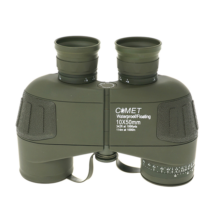 新款10X50双筒望远镜高倍高清微光夜视户外航海防水望远镜批发
