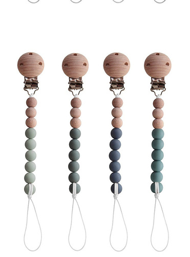 AliExpress Foreign Trade Baby Zelkova Milk Bottle Chain Baby Safety Silicone Teething Bite Bite Gel Teething Toy Anti-drop Chain 