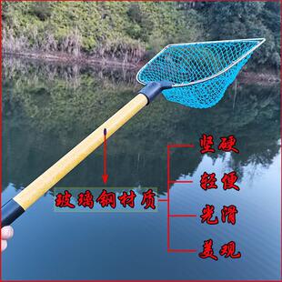 不锈钢平头抄网捞网浅网养殖赶海海鲜水产渔捞超市餐馆捞鱼小抄网-阿里巴巴