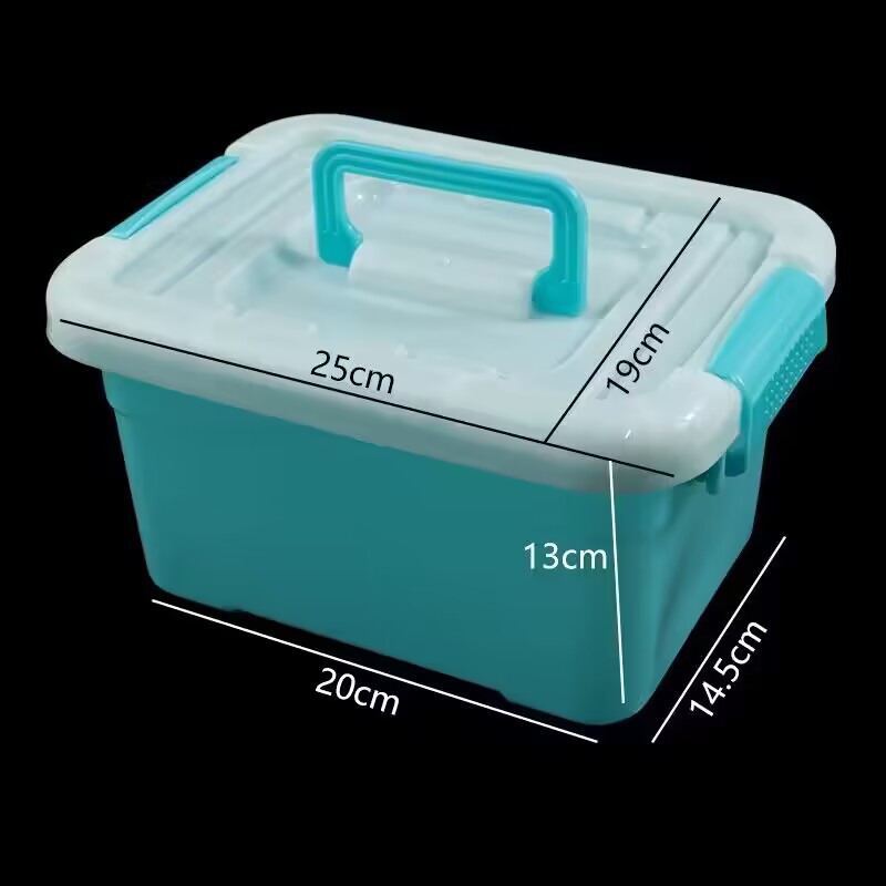 中方桶蓝底白盖黑底