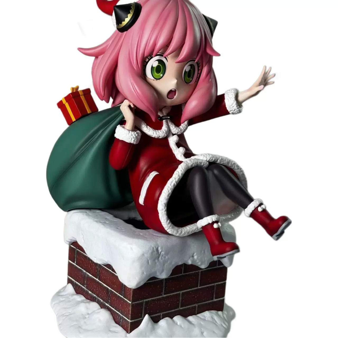 애니메이션 스파이 가족 시리즈 귀여운 크리스마스 선물 아니아 두 번째 차원 손 선물