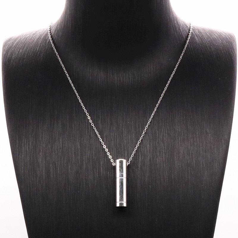 Fashion Bullet Stainless Steel Plating Pendant Necklace 1 Piece