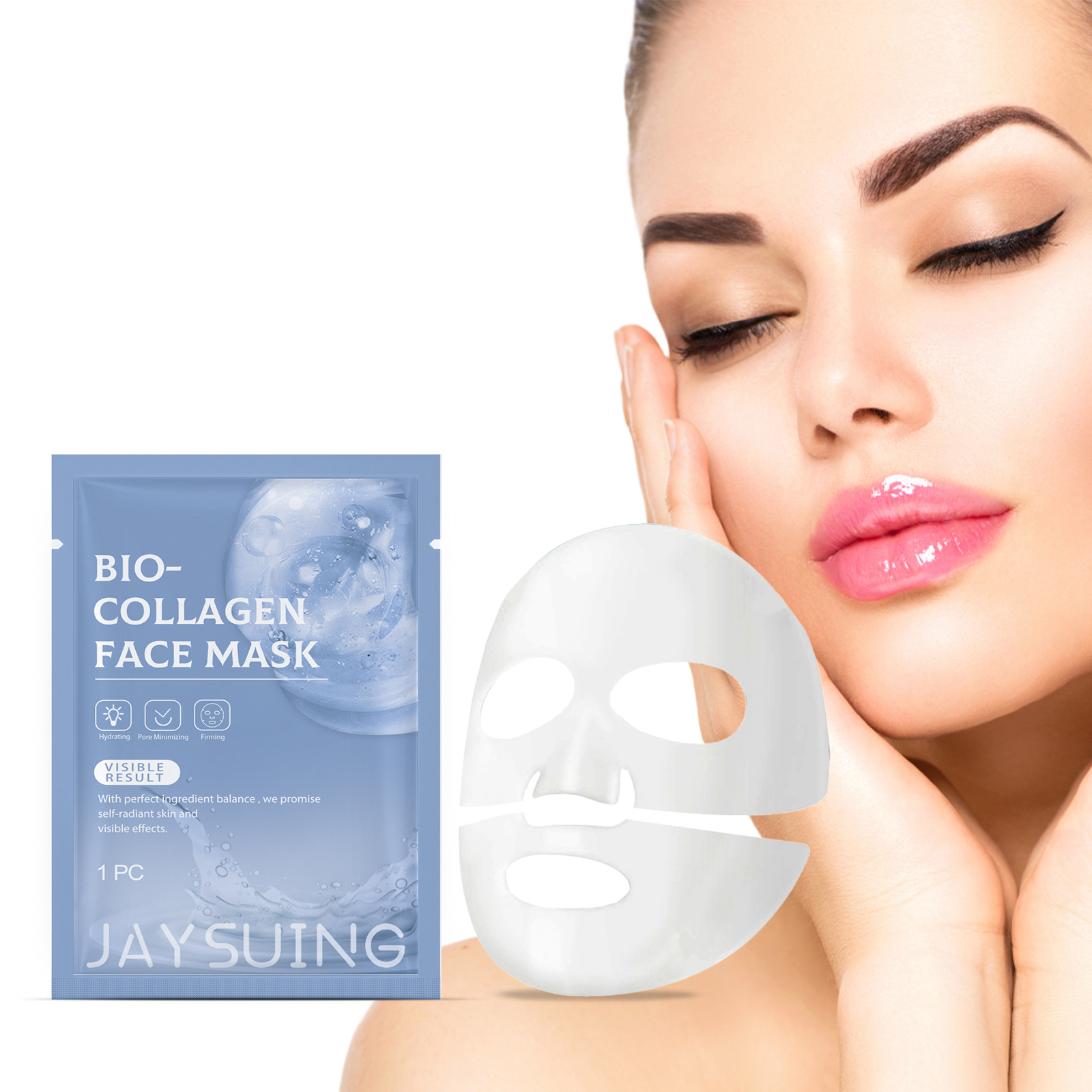 Jaysuing Plant Essence Moisturizing Mask Softens Dry Lines, Locks in Moisture, and Moisturizes and Conditions the Skin