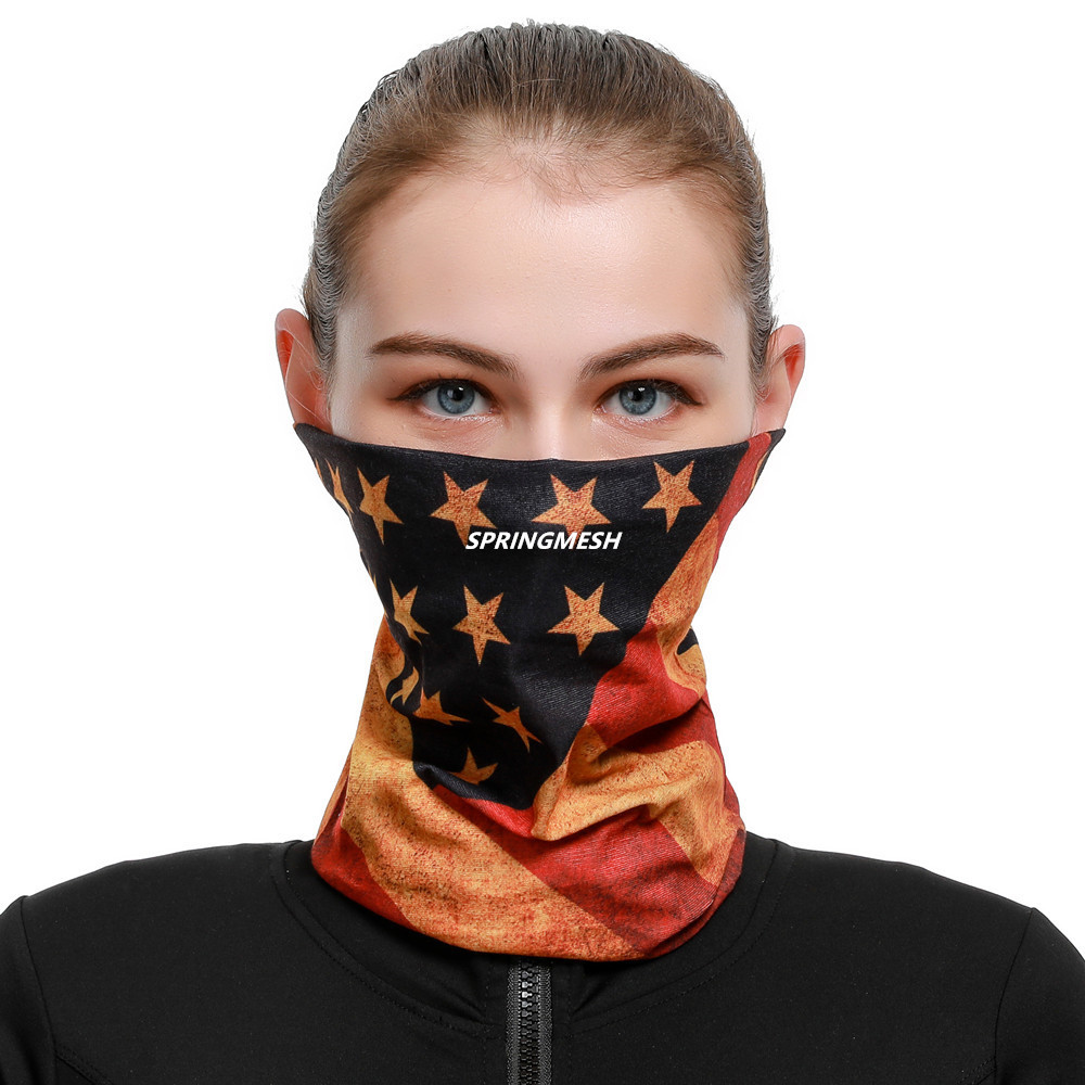 Jiabao sun protection face mask, outdoor hiking sunshade, UV-resistant camouflage, multi-functional, versatile, seamless magic face cover