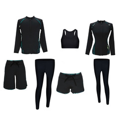 New couple's wetsuit, slim trousers, long-sleeved swimsuit, sun protection split snorkeling suit, surfing suit, jellyfish suit