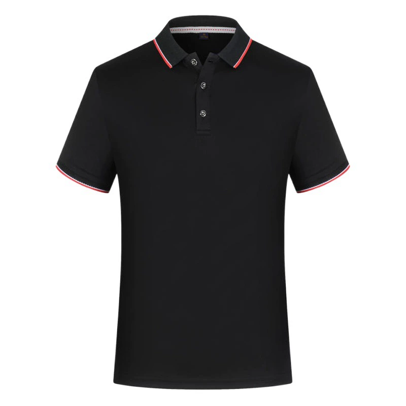 Быстросохнущая рабочая одежда с лацканами, рубашка ПОЛО по индивидуальному заказу, рабочая одежда из ледяного шелка, командная одежда с короткими рукавами и принтом логотипа