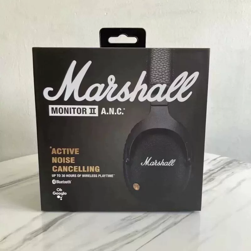 Подходит для наушников Marshall MONITOR II ANC, Bluetooth, для 2‑го, 3‑го и 4‑го поколений Bluetooth