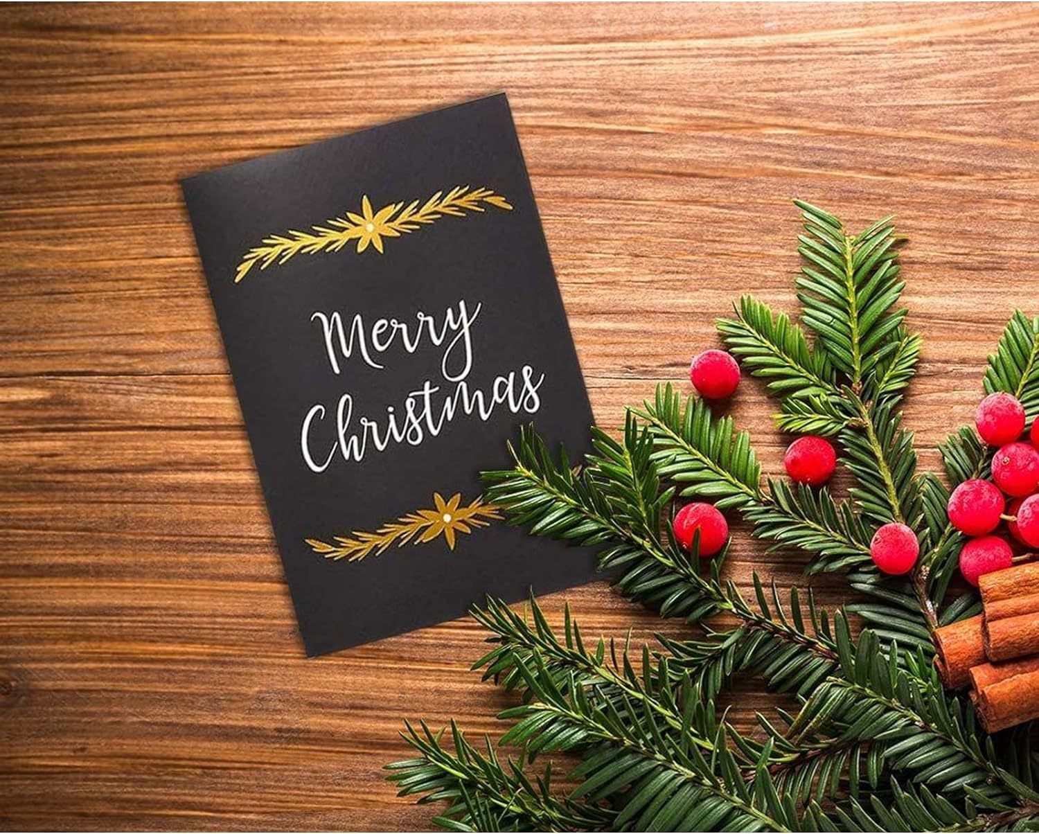 东莞亚马逊爆款圣诞创意贺卡散装套装冬季假期圣诞贺卡带金箔装饰