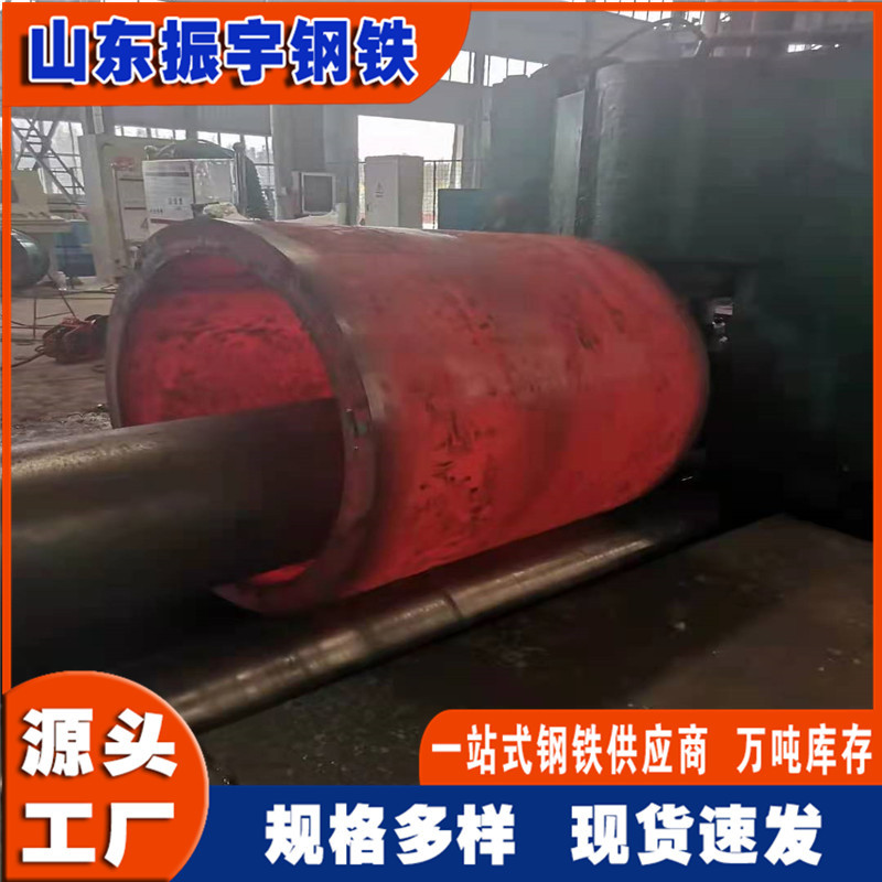 廊坊大口径无缝钢管 630*12大口径热扩无缝钢管Q235B钢板卷焊管厂