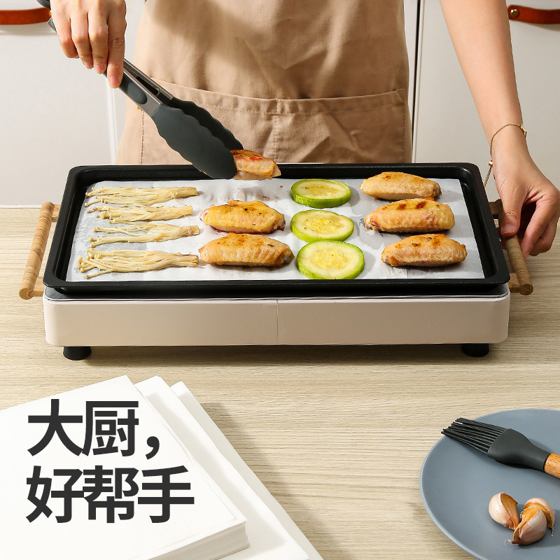 硅油纸烤肉纸烧烤纸食品不粘垫纸吸油纸厨房烤盘烤箱烘焙油纸防粘|undefined