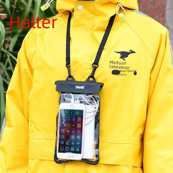 Factory spot takeaway mobile phone waterproof bag touch screen waterproof case extra large transparent universal swimming diving sealed bag