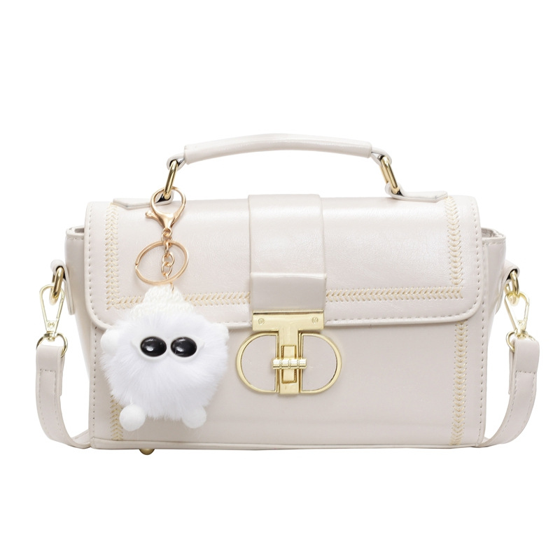 Bolsos de textura superior para mujeres 2025, nueva moda versátil bolso de mochila primavera y verano popular bolso de mano