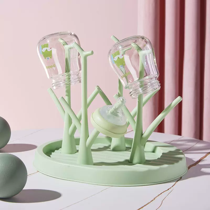 Bottle detergent, drying rack, feeding bottle, dustproof storage system