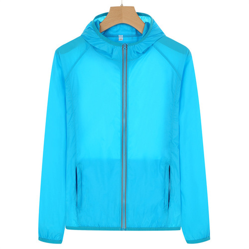 Outdoor summer sun protection clothing for women, breathable skin windbreaker, men's ultra-thin shirt, long-sleeved fishing sun protection clothing with logo printing