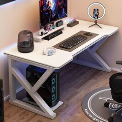 コンピュータデスクデスクトップホームeスポーツテーブルと椅子寝室シンプルテーブルワークベンチデスク学生学習テーブルオフィスデスク