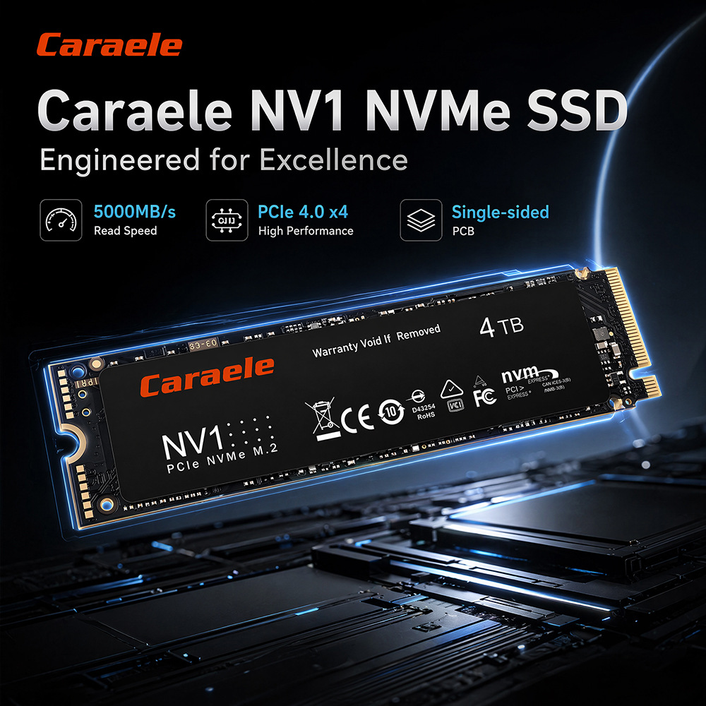 NVMe M.2 SSD 1TB, 2TB və 4TB yaddaş diski