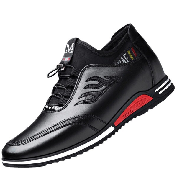 comfortable sneakers for leisure English style with hidden heel
