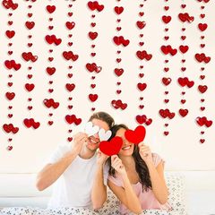 バレンタインパーティー装飾品ハート花引き母の日独身パーティー誕生日パーティー結婚記念日