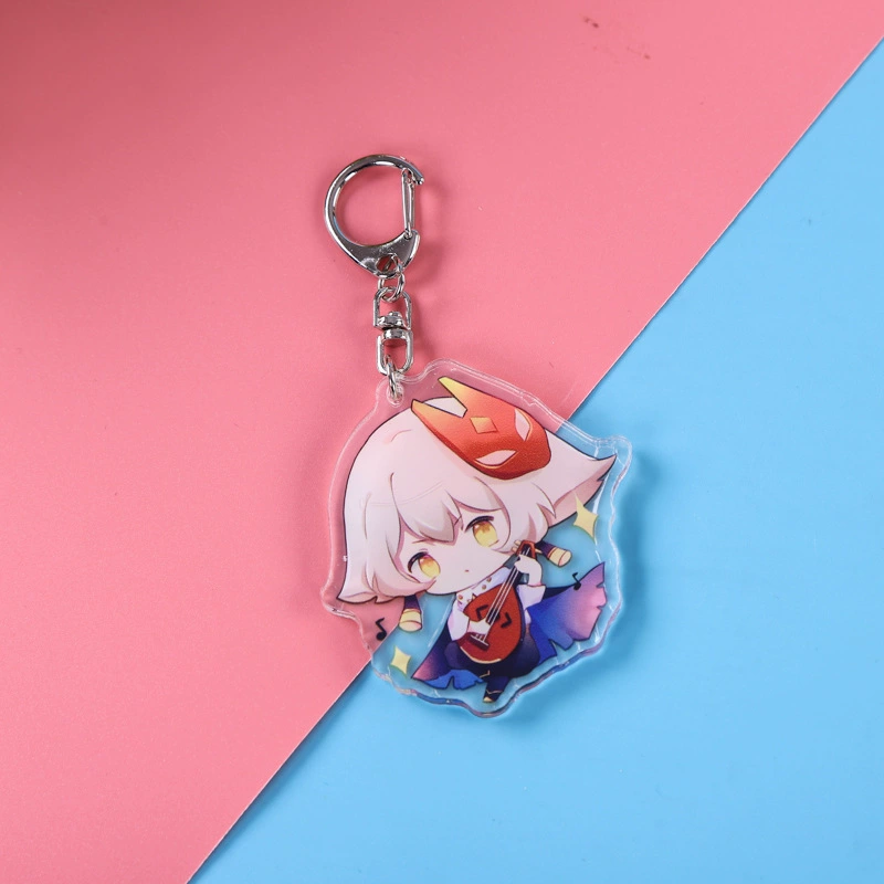 Keychain with bow, backpack, pendant, Birthday gift