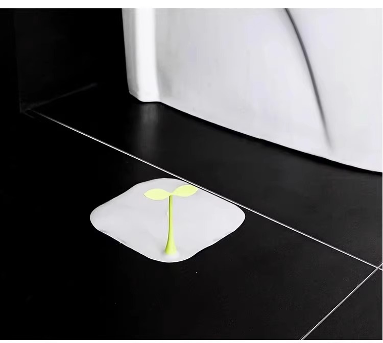 Silicone Floor Drain Seal Covers Anti Odor Insect Barrier for Bathroom Kitchen 2 Pack Yellow White preparation