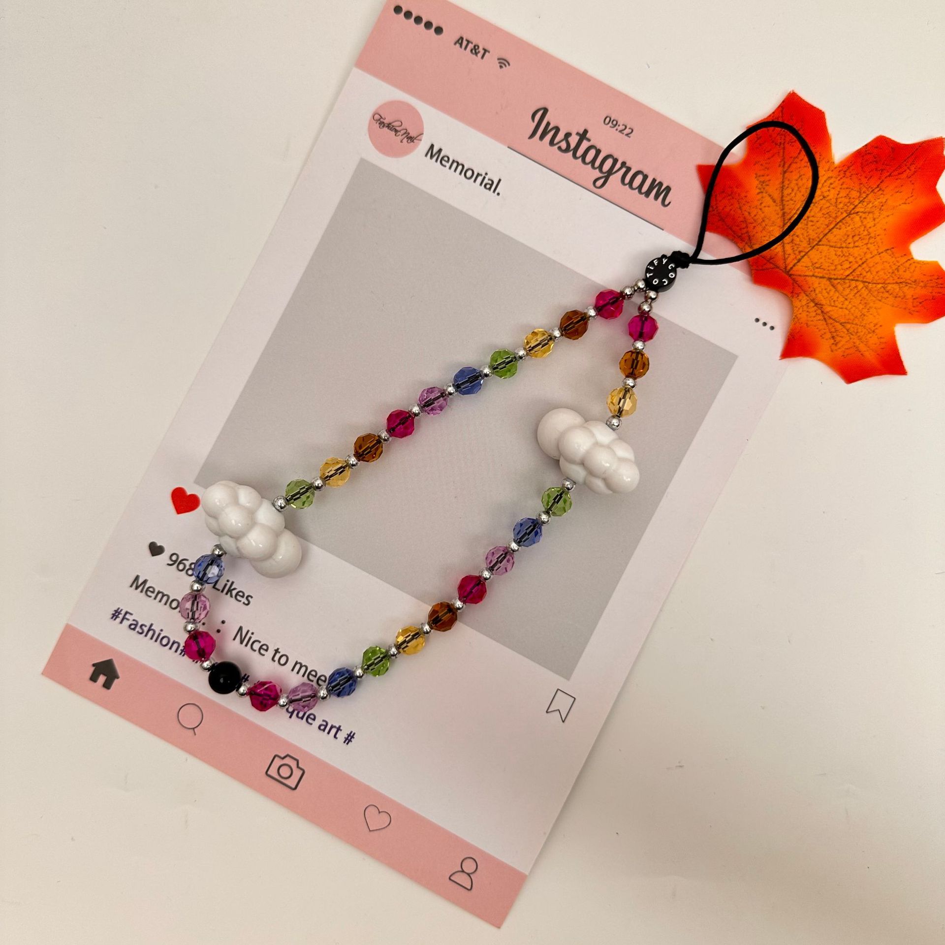 Moda simple amor mariposa serie de cadena de teléfono móvil cadena de teléfono móvil bolso bolso llaver colgante corto diseño de nicho