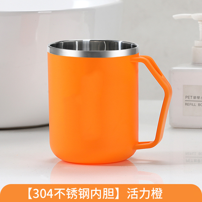 Taza de acero inoxidable 304 taza de cepillo de dientes taza de lavado dormitorio hogar estudiantes taza de cepillo de dientes para niños pareja taza de cepillo de dientes