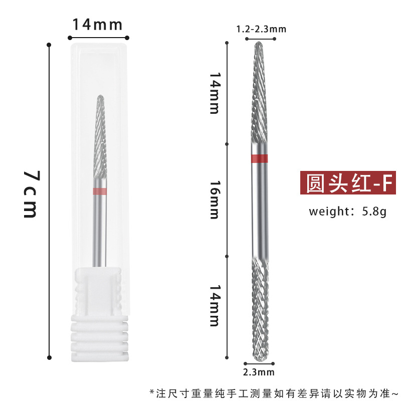 Doble cabeza de acero de tungsteno F