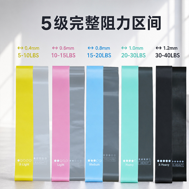 Manufacturer Customized Fitness Elastic Bands, Resistance Bands, High-Elastic Strength Training Resistance Bands, Women's Yoga Studio Indoor Wholesale Manufacturer Customized Fitness Elastic Bands, Resistance Bands, High-Elastic Strength Training Resistance Bands, Women's Yoga Studio Indoor Wholesale