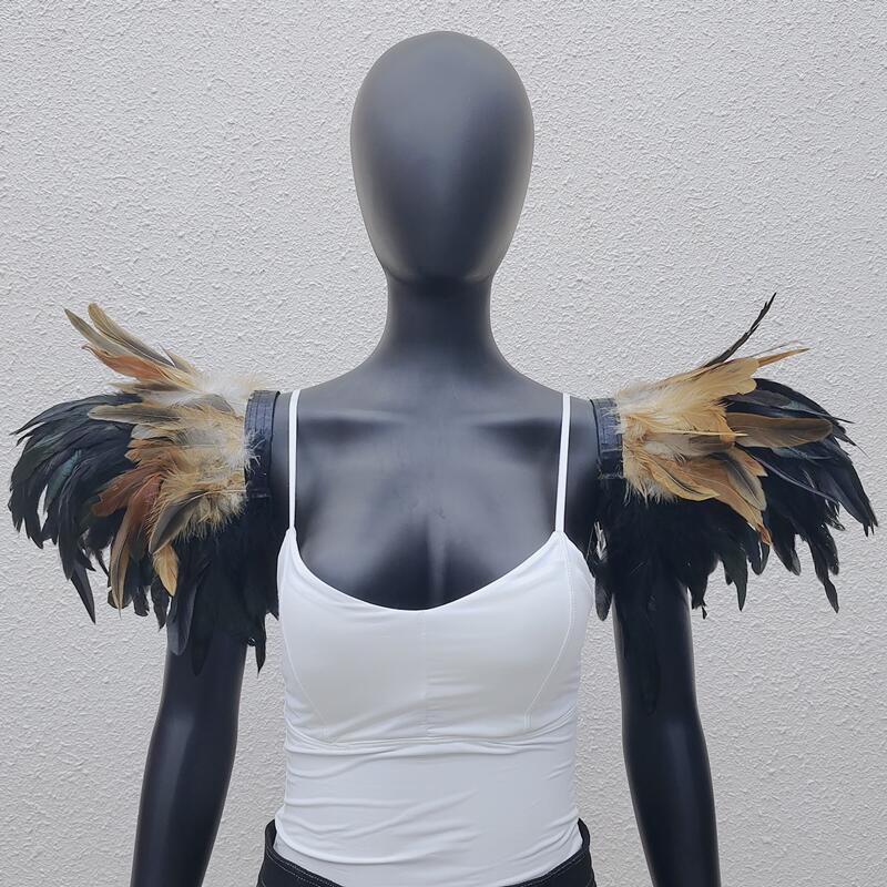 Feather Epaulettes Image 2