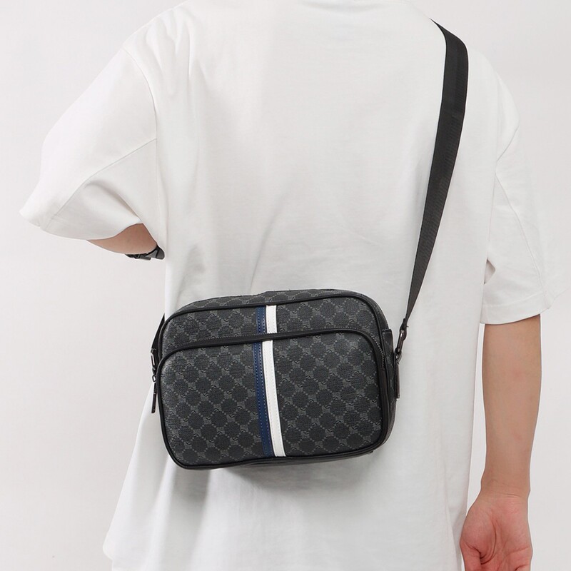 Cross-Border Horizontal Men's Bag, Crossbody Bag, Work Commuter Bag, Men's Shoulder Bag, Casual Men's Bag, Men's Shoulder Bag